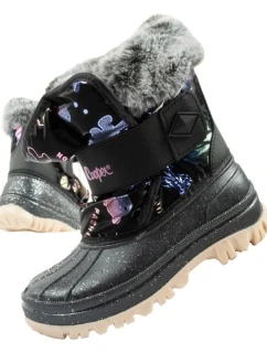 Lee Cooper Zimné snežnice Detské zateplené snežnice pre dievčatá Black