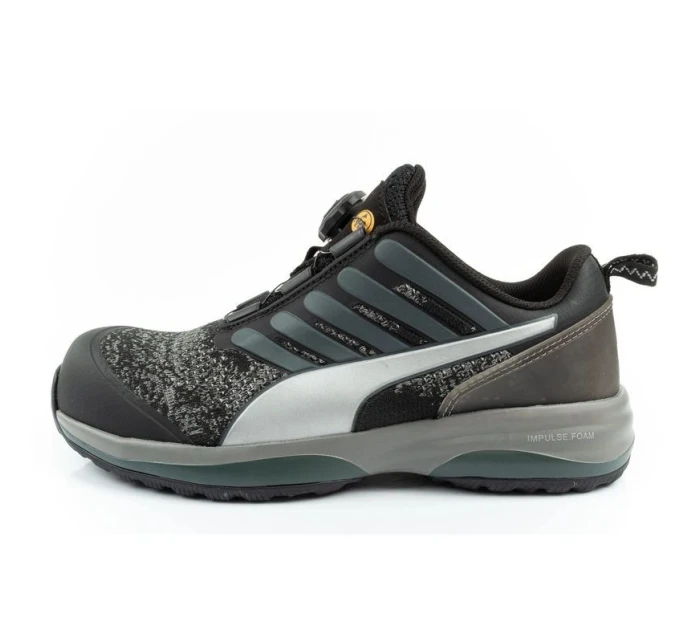 Pracovná obuv Puma Charge Black Disc Low S1P ESD HRO SRC black BOA