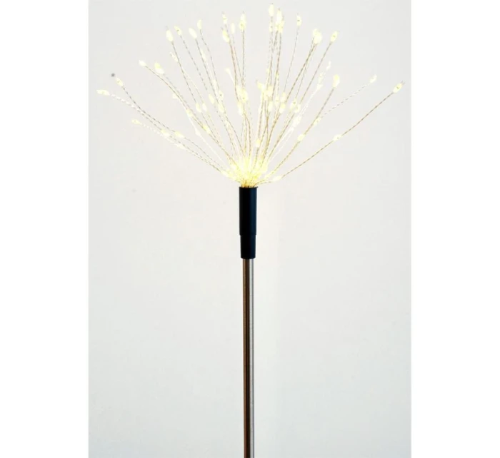 SOLÁRNE SVIETIDLO FÚKAČ STROM OHŇOSTROJ 80CM 90 LED