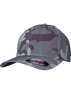6 panelová kšiltovka dark camo model 22433524 - Flexfit