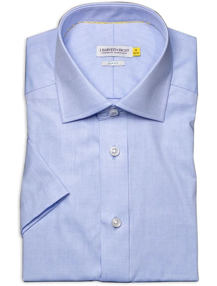 J.Harvest & Frost YB 50 S/S Slim Men košile s krátkým rukávem sky blue model 22459940 J.Harvest & Frost YB 50 S/S Slim Men košile s krátkým rukávem sky blue model 22459940