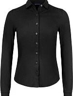 Cutter & Buck Advantage Shirt Women – dámska blúzka s dlhými rukávmi z piqué 68.2411 čierna