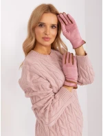 Rękawiczki AT RK model 19069282 jasny różowy - FPrice Rękawiczki AT RK model 19069282 jasny różowy - FPrice