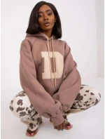 Mikina EM BL 651/D.29X hnedá