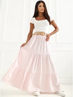 Spódnica MO SD model 22284418 jasny różowy - FPrice