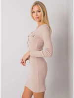 Šaty RV SK 5079 1.17P béžová Šaty RV SK 5079 1.17P béžová