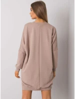 Šaty RV SK model 16197703 tmavě lila - FPrice Šaty RV SK model 16197703 tmavě lila - FPrice