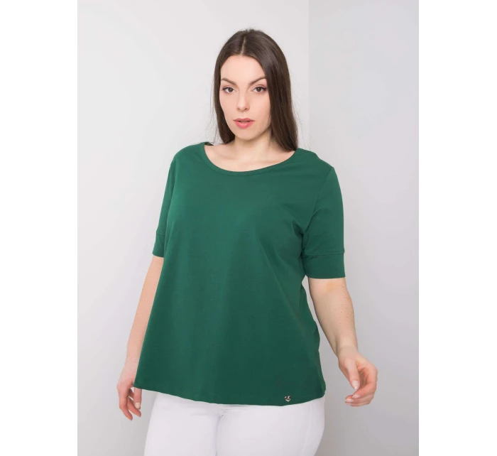 Tričko RV TS 6330.92P tmavo zelená