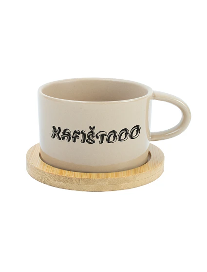 KAFIŠTOOO - krémový pohár makrónky 200 ml