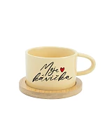 MOJE KAVIČKA - žltá makrónka 200 ml