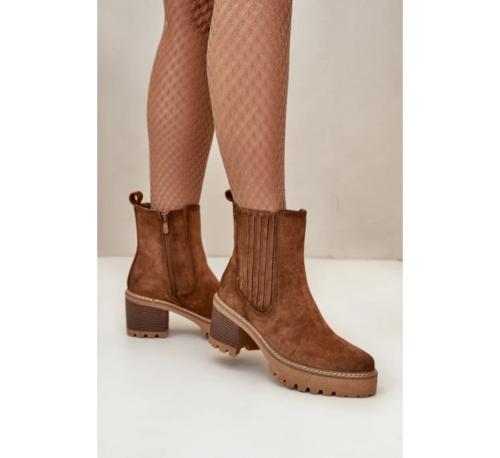 Topánky na podpätku model 199300 Step in style