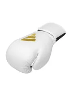 Bielo-zlaté boxerské rukavice Adidas SPEED 50