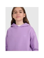 Dívčí mikina s kapucí model 21756963 - 4F