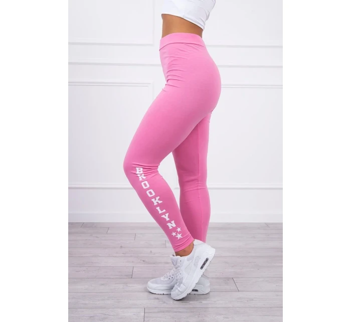 Brooklyn legíny nohavice svetlo ružové