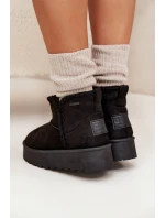 Dámské Sněhule Na Platformě S Big Star Černé model 21705862 - Big Star Shoes