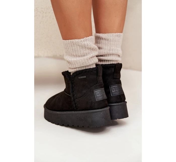 Dámské Sněhule Na Platformě S Big Star Černé model 21705862 - Big Star Shoes