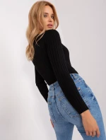 PM SW PM1089 Sveter.09P čierna