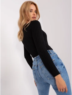 PM SW PM1089 Sveter.09P čierna