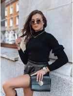 Dámský svetr černý Dstreet model 21964200 - FashionStreet Dámský svetr černý Dstreet model 21964200 - FashionStreet