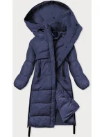 DŁUGA KURTKA ZIMOWA Z  GRANATOWA model 21242823 - Ann Gissy