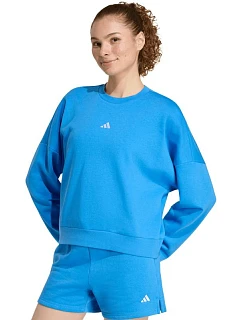 Dámská mikina Essentials Small Logo modrá model 22081403 - ADIDAS