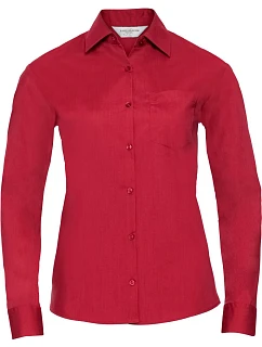 Russell Athletic 934F Popelínová blúzka s dlhým rukávom 11.934F classic red