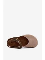 Dámske semišové kožené sandále s uzavretou špičkou Maciejka H7365-04 beige Dámske semišové kožené sandále s uzavretou špičkou Maciejka H7365-04 beige