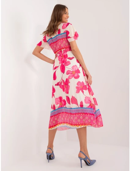 Šaty DHJ SK 11331 5.19 tmavoružová