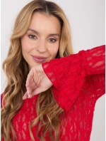 Bluzka IT BZ model 21886097 czerwony - FPrice Bluzka IT BZ model 21886097 czerwony - FPrice