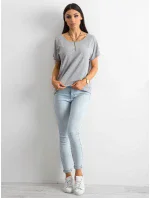 Tričko RV TS model 14825945 šedá - FPrice Tričko RV TS model 14825945 šedá - FPrice