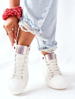 Dámské Tenisky Cross Jeans Bilé II2R4022