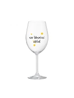 NA Vianočné čistenie - číry pohár na víno 350 ml