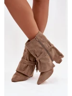 Topánky na podpätku model 221131 Step in style