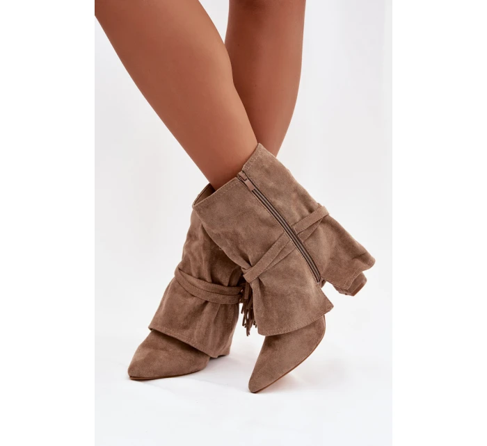 Topánky na podpätku model 221131 Step in style