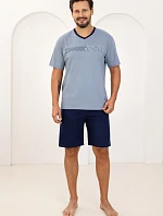 Regina 503 cr/r M-XL W26 pánske pyžamo