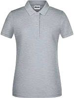 Daiber 8009 Dámske polo tričko z bio bavlny 02.8009 šedá melírovaná Daiber 8009 Dámske polo tričko z bio bavlny 02.8009 šedá melírovaná