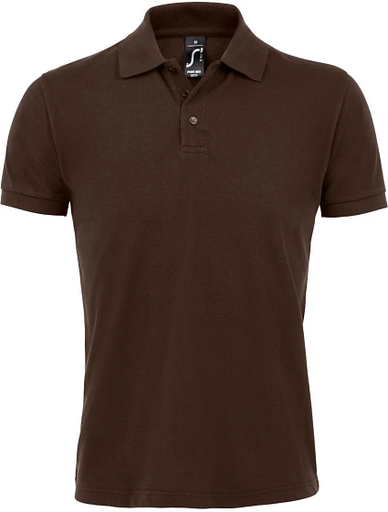 SOL'S Prime Men Pánske polo tričko z hrubej bavlny 25.0571 čokoládová SOL'S Prime Men Pánske polo tričko z hrubej bavlny 25.0571 čokoládová