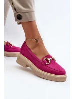 Semišové Dámské Mokasíny S Ozdobou model 21652588 - Zazoo