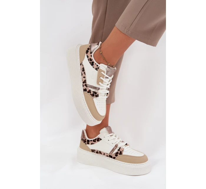 Dámské Tenisky Na Platformě Big Star Leopardí model 21706282 - Big Star Shoes