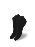 Damskie Skarpetki Stopki Bambusowe Czarne Damskie Skarpetki Stopki Bambusowe Czarne