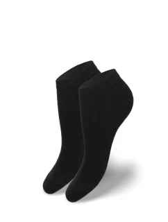 Damskie Skarpetki Stopki Bambusowe Czarne