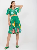 Šaty DHJ SK model 17445564 zelených - FPrice Šaty DHJ SK model 17445564 zelených - FPrice