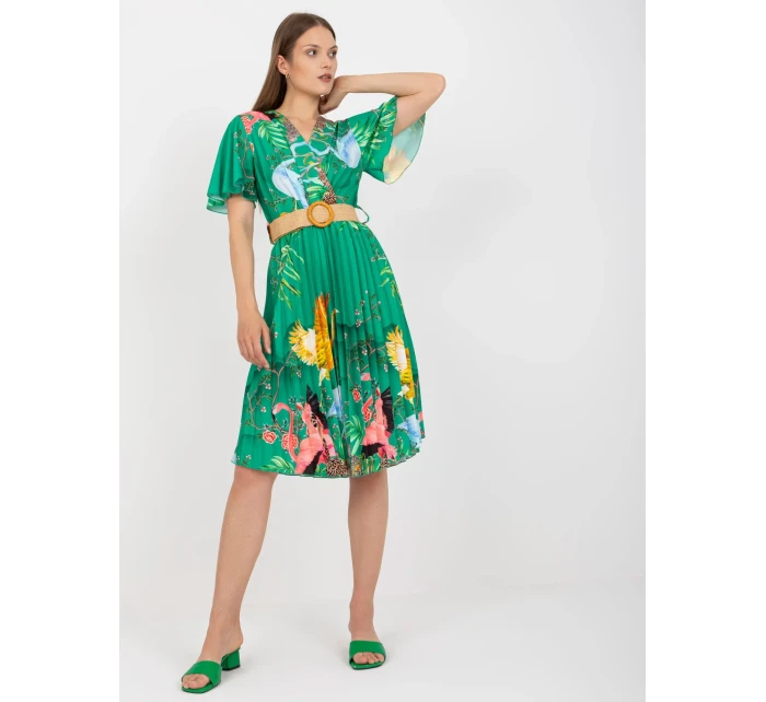 Šaty DHJ SK model 17445564 zelených - FPrice Šaty DHJ SK model 17445564 zelených - FPrice