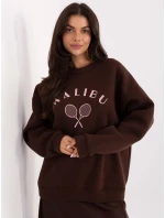 Mikina MJ BL H2519.34 tmavohnedá Mikina MJ BL H2519.34 tmavohnedá