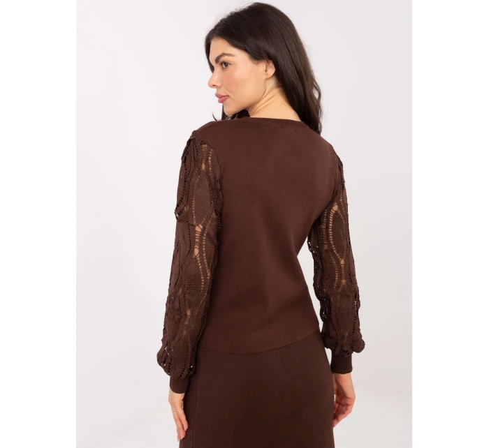 Jumper PM SW YIS1077.83 hnedý Jumper PM SW YIS1077.83 hnedý