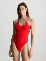 Dámské jednodílné plavky HALTER ONE PIECE KW0KW02423XNE - Calvin Klein