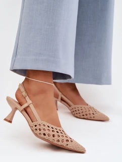 Sandály na podpatku  model 225225 Step in style