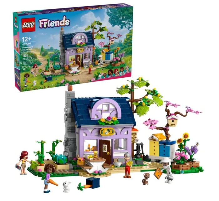 LEGO FRIENDS 42669 Včelársky domček a kvetinová záhrada