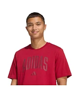 Pánske tričko adidas Collegiate Lineage red KH4593 pánske