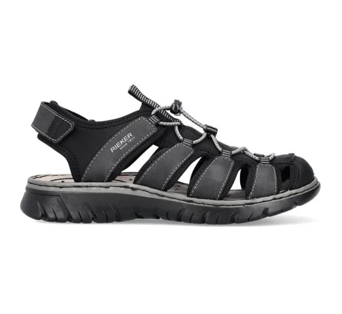 Zabudované sandále Rieker M 26770-00 RKR584 Zabudované sandále Rieker M 26770-00 RKR584